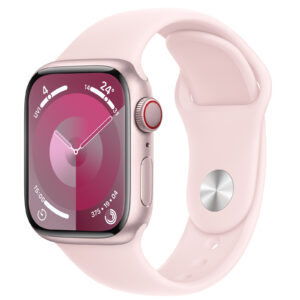 Apple Watch Series 9 (GPS + Cellular) 41mm - Pink Aluminium Case > Phones & Accessories > Smart Watches & Fitness Watches > Apple Watches - NZ DEPOT
