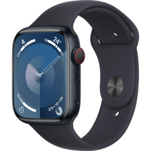 Apple Watch Series 9 (GPS + Cellular) 45mm - Midnight Aluminium Case > Phones & Accessories > Smart Watches & Fitness Watches > Apple Watches - NZ DEPOT