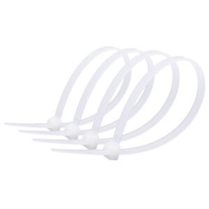 BBJ CABLE TIE 400MM - WHITE - Fastenings