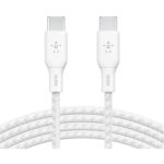Belkin BoostCharge USB-C to USB-C Cable 100W 2M (2 Pack) - White > PC Peripherals & Accessories > Cables > USB-C Cables - NZ DEPOT