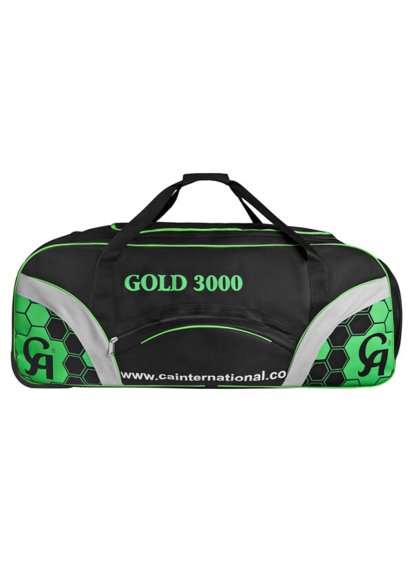 Ca Gold 3000 Kitbag With Wheel - Black  Bags,1