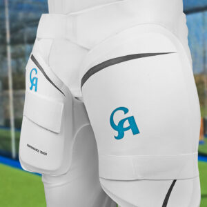 CA PERFORMANCE 10000 THIGH PAD - White L.H.S, R.H.S Arm & Thigh Guard Senior,2