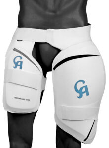 CA PERFORMANCE 10000 THIGH PAD White L.H.S R.H.S Arm Thigh Guard Senior NZ DEPOT - NZ DEPOT