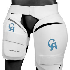 CA PERFORMANCE 10000 THIGH PAD - White L.H.S, R.H.S Arm & Thigh Guard Senior,1