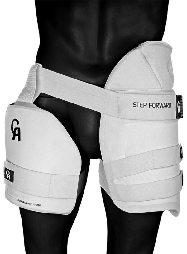 CA PERFORMANCE 15000 THIGH PAD - White L.H.S, R.H.S Arm & Thigh Guard Senior,1