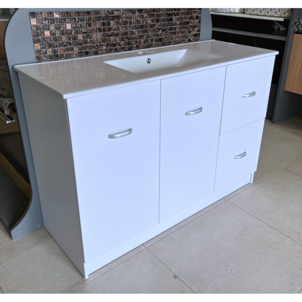 Cabinet - Misty Series Free Standing 1200Mm White, Wall Hung - Nz Depot