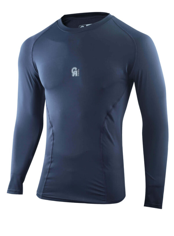 Compression Shirt - Blue Medium, Large, Xl, Xxl Compression Wear,1