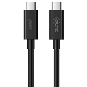 Cruxtec 2m USB C to USB C Cable Full Feature for Syncing Charging 240W 10Gpbs 4K60HzPC Peripherals AccessoriesCablesUSB C Cables NZDEPOT - NZ DEPOT