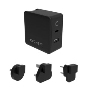 Cygnett PD 57W Wall Charger USB-C + USB-A & Travel Adapters > Power & Lighting > Device Charging Stations >  - NZ DEPOT