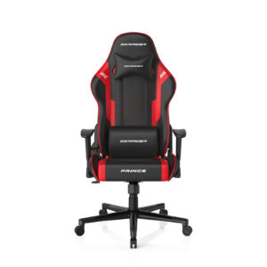 DXRacer Prince Series P132 Gaming Chair - Black Red > Printing