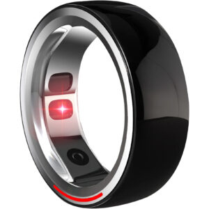 HiFuture FutureRing 60mm Perimeter Smart Ring - Black - Medium > Phones & Accessories > Smart Watches & Fitness Watches > Smart Rings - NZ DEPOT