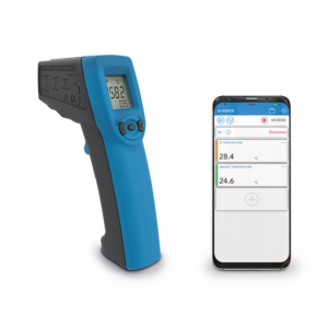 Infrared Thermometer . - Measuring