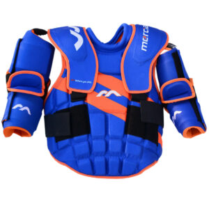 Mercian Evolution Pro Body Armour with arms - XS / Blue/Orange - Goalkeeper Gear