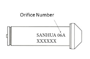 ORIFICE SANHUA T2 SERIES NO. 5 - Line Components