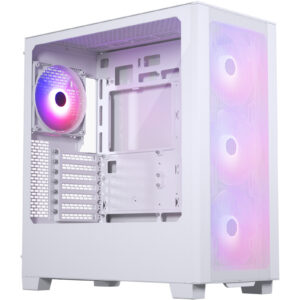 Phanteks XT PRO Ultra White ATX Case Tempered Glass 4 X 140MM DRGB FansPC PartsCases ChassisMid Tower Cases NZDEPOT - NZ DEPOT