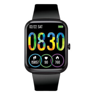 Promate XWATCH-B18.BLK IP67 Smartwatch with Fitness Tracker & Bluetooth Calling - Black > Phones & Accessories > Smart Watches & Fitness Watches > Smart Watches & Wearables - NZ DEPOT