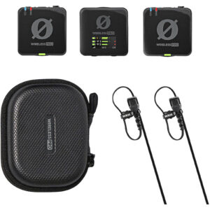 RODE Wireless PRO Microphone System 2-Person Clip-On Wireless Microphone System/Recorder with Lavaliers (2.4 GHz) > Headphones & Audio > Pro Audio & Sound Recording > Microphones - NZ DEPOT