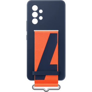 Samsung Galaxy A53 5G 2022 Silicone Cover with Strap NavyPhones AccessoriesMobile Phone CasesSamsung Cases NZDEPOT - NZ DEPOT