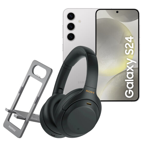 Samsung Galaxy S24 5G Dual SIM Smartphone 8GB+512GB - Marble Grey - BONUS Sony WH-1000XM4 Noise Cancelling Headphones & Momax Handy Fold Phone Stand (RRP $455)! > Phones & Accessories > Mobile Phones > Android Phones - NZ DEPOT
