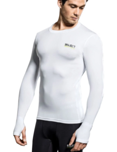 Select Compression Ls White M South Auckland Rangers A.f.c. Nz Depot - Nz Depot