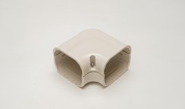 Toyo Ivory Trunking 90 Degree Elbow - 80 mm - Toyo Ducting & Accessories