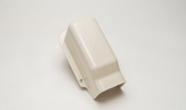 Toyo Ivory Trunking Cap - 120mm - Toyo Ducting & Accessories