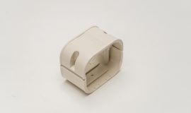Toyo Ivory Trunking Joint - 120 mm - Toyo Ducting & Accessories