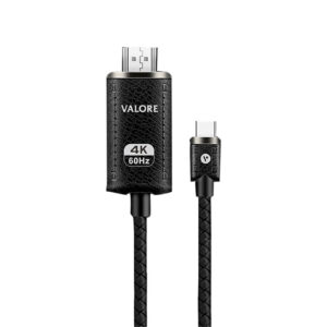 Valore AV09 USB C to HDMI Cable 2M BlackPC Peripherals AccessoriesCablesUSB C Cables NZDEPOT - NZ DEPOT
