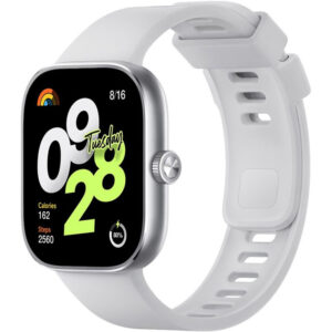Xiaomi Redmi Watch 4 - Silver Grey > Phones & Accessories > Smart Watches & Fitness Watches > Xiaomi Smart Watches & Bands - NZ DEPOT