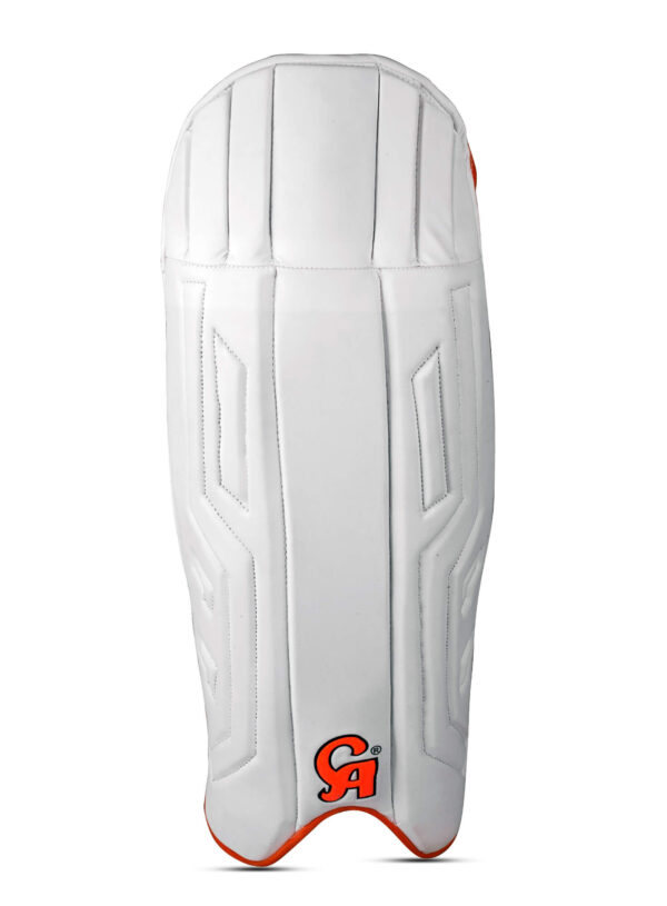 20K-Pro-Wk Pads - Orange L.h.s, R.h.s Wicket Keeping Pads,1