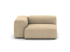 DS Corduroy Fabric Sofa Left Armrest Seater PR65290 Sofas Sectionals Sofa Beds NZ DEPOT - NZ DEPOT