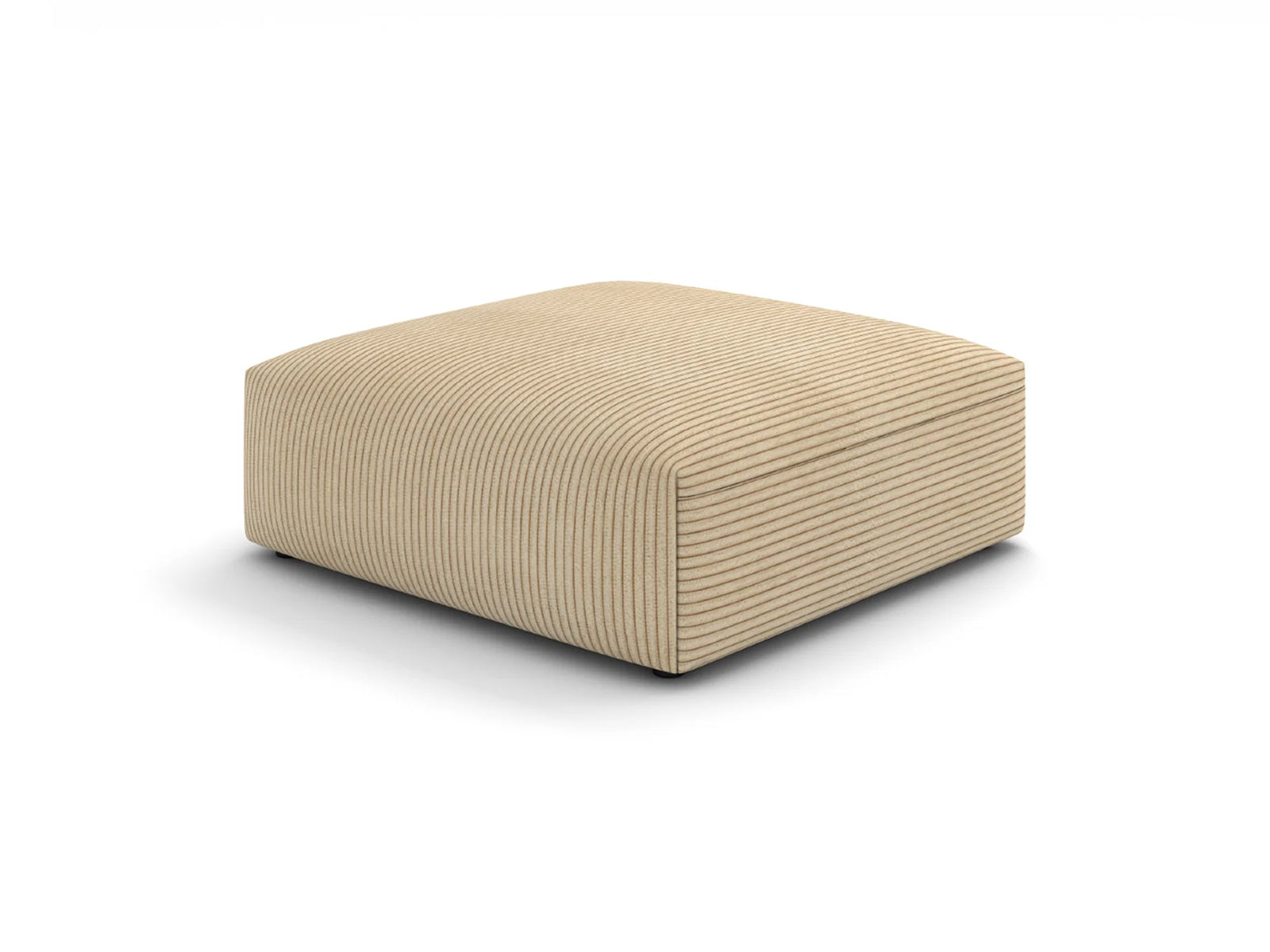 Corduroy Fabric Sofa Ottoman - Ottomans