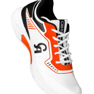 JR-20 SHOES (ORANGE) - Orange 7, 8, 9, 10, 11 Cricket Shoes,1