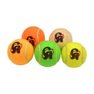 KING (PACK OF 12) - Green  cricket balls,1