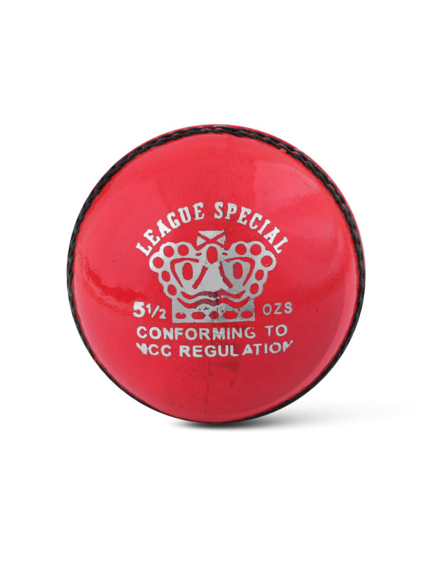 League Special Pink - Red  Cricket Balls,1