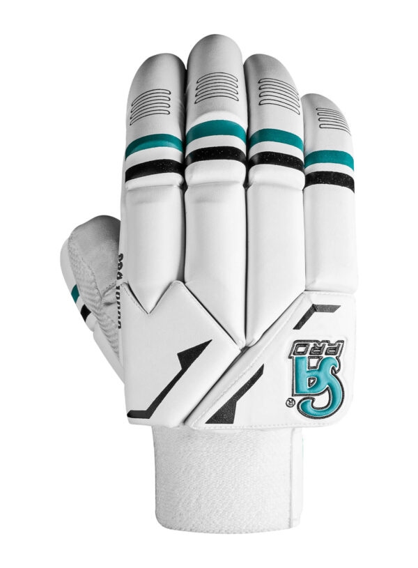 Pro 10000 - White L.h.s, R.h.s Batting Gloves,1