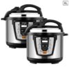 SOGA 2X Electric Stainless Steel Pressure Cooker 8L 1600W Multicooker 16, electronics & appliances > appliances > small kitchen appliances > benchtop cooking > slow cookers & pressure cookers, , , , ,  - NZ DEPOT 1
