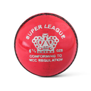 SUPER LEAGUE PINK - Red  cricket balls,1