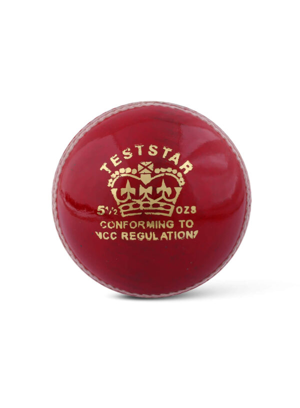 Test Star Red - Red  Cricket Balls,1