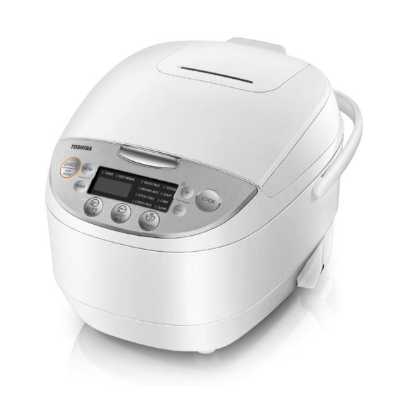 Toshiba 1.8L White Rice Cooker Rc-18Dh1Tau(W)-S - Rc-18Dh1Tau(W)-S