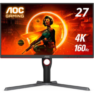 AOC AGON U27G3X 27" 4K UHD 160Hz Gaming Monitor > PC Peripherals > Monitors > 4K Monitors - NZ DEPOT