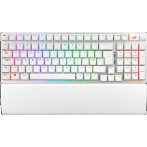 ASUS ROG STRIX SCOPE II 96% Wireless Gaming Keyboard - Moonlight White - > PC Peripherals > Keyboards > Gaming Keyboards - NZ DEPOT