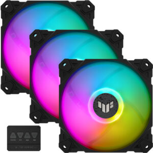ASUS TUF GAMING TF120 ARGB 3IN1 3x 120MM ARGB 4-pin PWM fan for PC cases radiators or CPU cooling > PC Parts > Cooling > Case Fans - NZ DEPOT