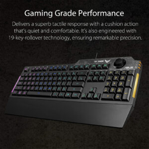 ASUS TUF K1 Gaming Keyboard > PC Peripherals > Keyboards > Gaming Keyboards - NZ DEPOT