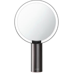 Amiro O2 LED Makeup Mirror (Black) the revolutionary makeup mirror reproduced the natural light prevent you from a makeup color difference due to different light env