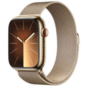 Apple Watch Series 9 (GPS   Cellular) 45mm  - Gold Stainless Steel Case > Phones & Accessories > Wearables > Apple Watches - NZ DEPOT