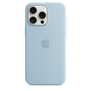 Apple iPhone 15 Pro Max   Silicone Case with MagSafe - Light Blue > Phones & Accessories > Mobile Phone Cases > Apple Cases - NZ DEPOT