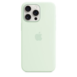 Apple iPhone 15 Pro Max   Silicone Case with MagSafe - Soft Mint > Phones & Accessories > Mobile Phone Cases > Apple Cases - NZ DEPOT