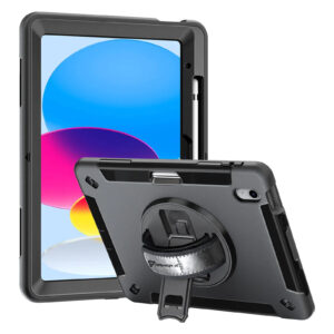 Armor-X (RIN Series) RainProof Military Grade Rugged Tablet Case With Hand Strap & Kick-Stand  for iPad 10.9" (10th Gen 2022 ) > Computers & Tablets > Tablet C