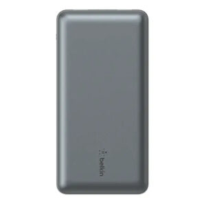 Belkin BoostCharge 20K Power Bank with  two 12W USB-A ports and one 15W USB-C port - Space Grey > Power & Lighting > Power Banks >  - NZ DEPOT